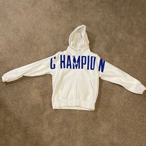 Champion hoodie - White - Adult Small